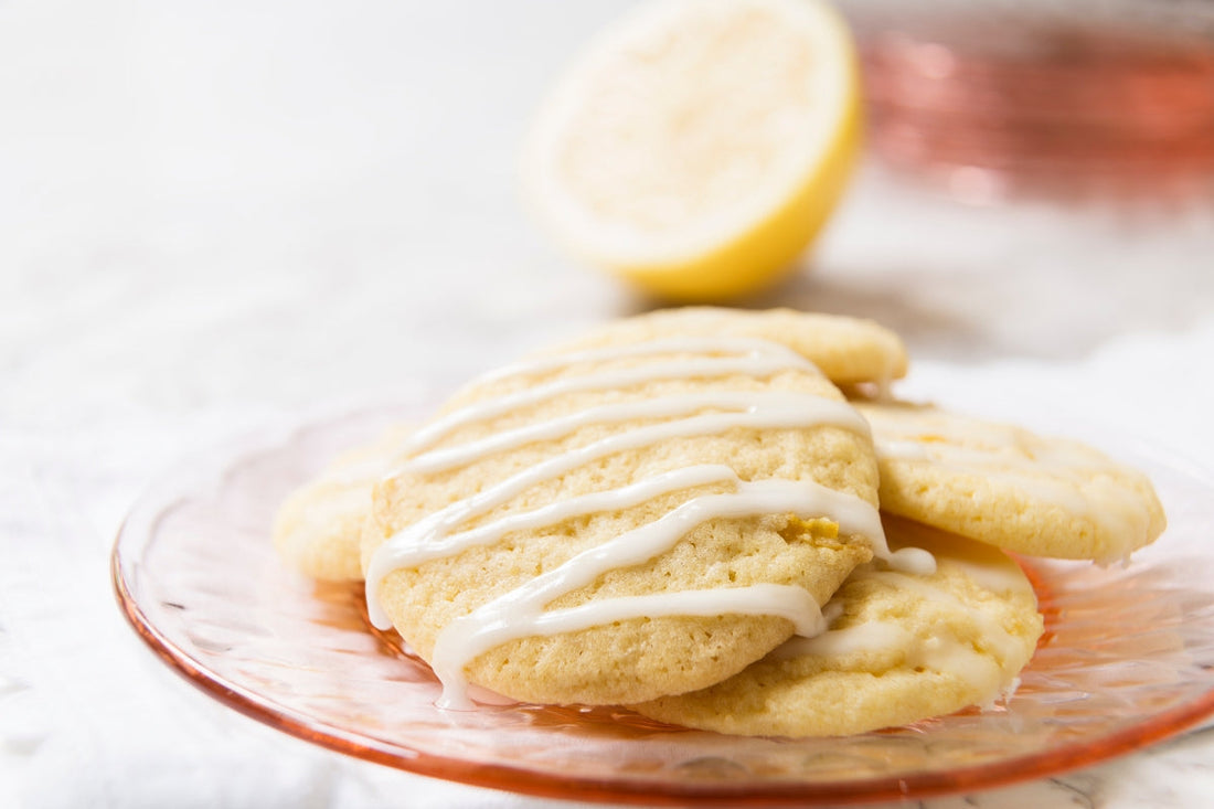 Healthy Lemon Cookies by Maybelle