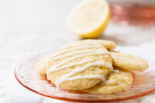Healthy Lemon Cookies by Maybelle