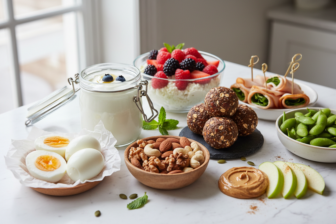 Healthy Protein Snacks - What They Actually Do in Your Body (And Which Snacks Deliver It Best) no